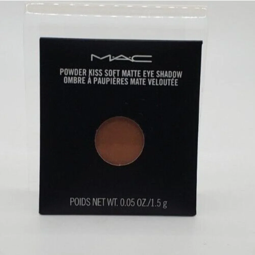 MAC WHAT CLOUT!  Eye Shadow~ Cognac Powder Kiss Matte `Pro Palette Pan Refill